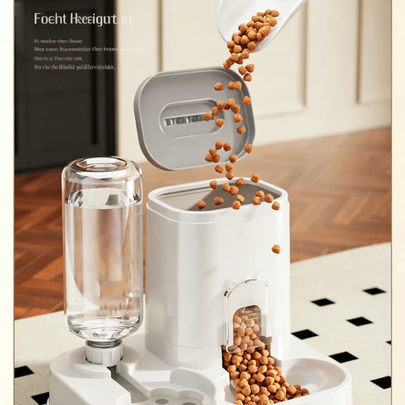2 in 1 Pet Feeder Water Dispen - đánh giá và giá Royal Canin Food Medium