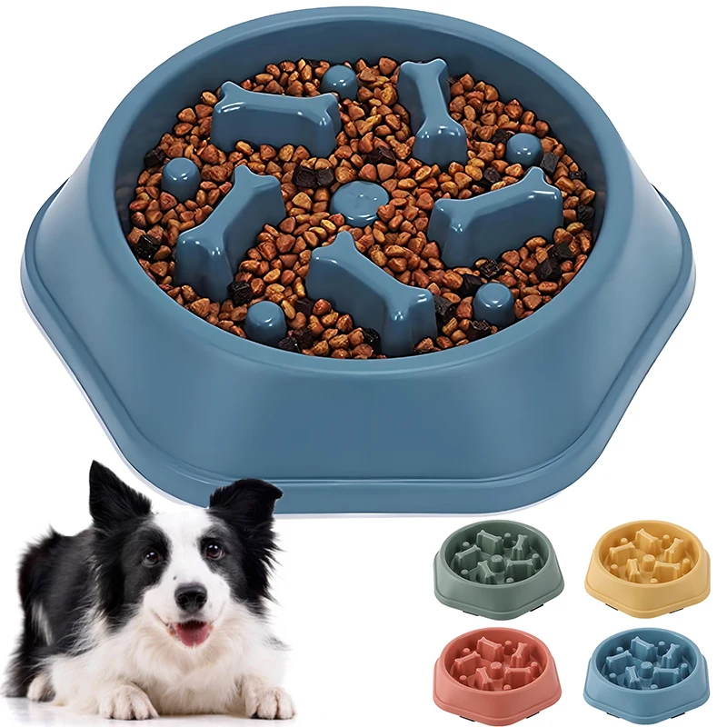 New Slow Feeder Dog Bowl Anti- - đánh giá và giá Royal Canin Food Medium