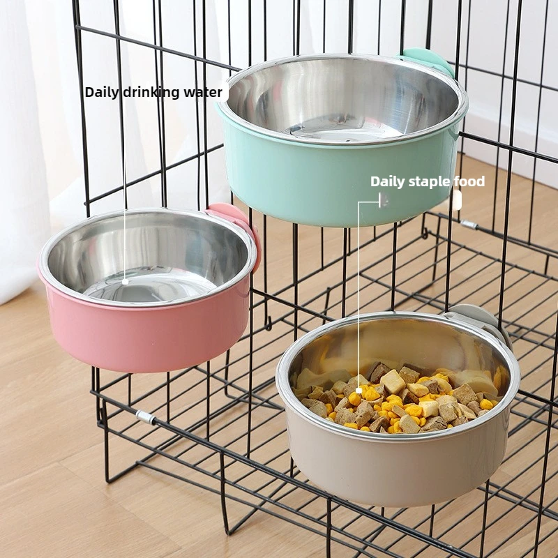 Dog Crate Food and Water Bowl  - đánh giá và giá Royal Canin Food Medium