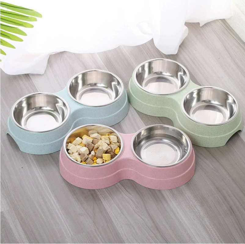 1pc Stainless Steel Double Dog - đánh giá và giá Royal Canin Food Medium