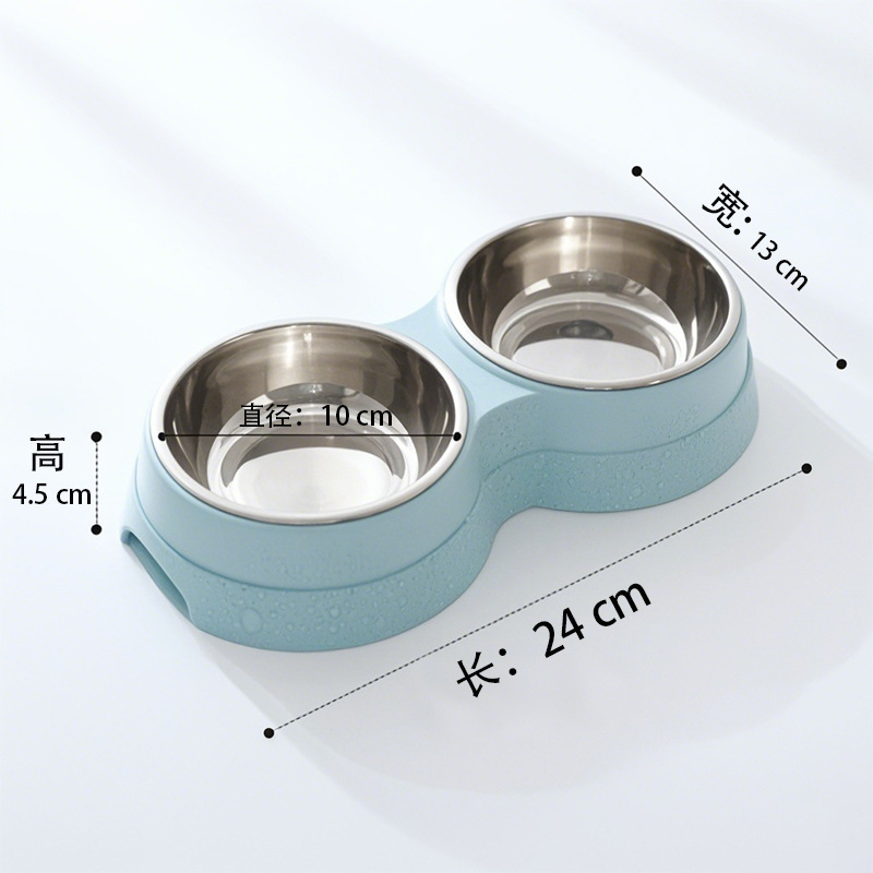 1pc Stainless Steel Double Dog - đánh giá và giá Royal Canin Food Medium