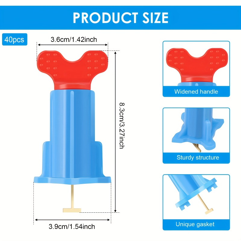 40Pcs New Design Tile Leveling - đánh giá và giá Ceramic Tile Floor