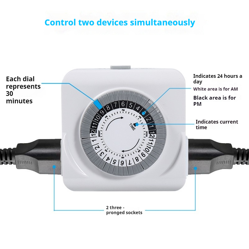 US SPEC/PLUG Standard Certific - đánh giá và giá Timer Dual Outlet
