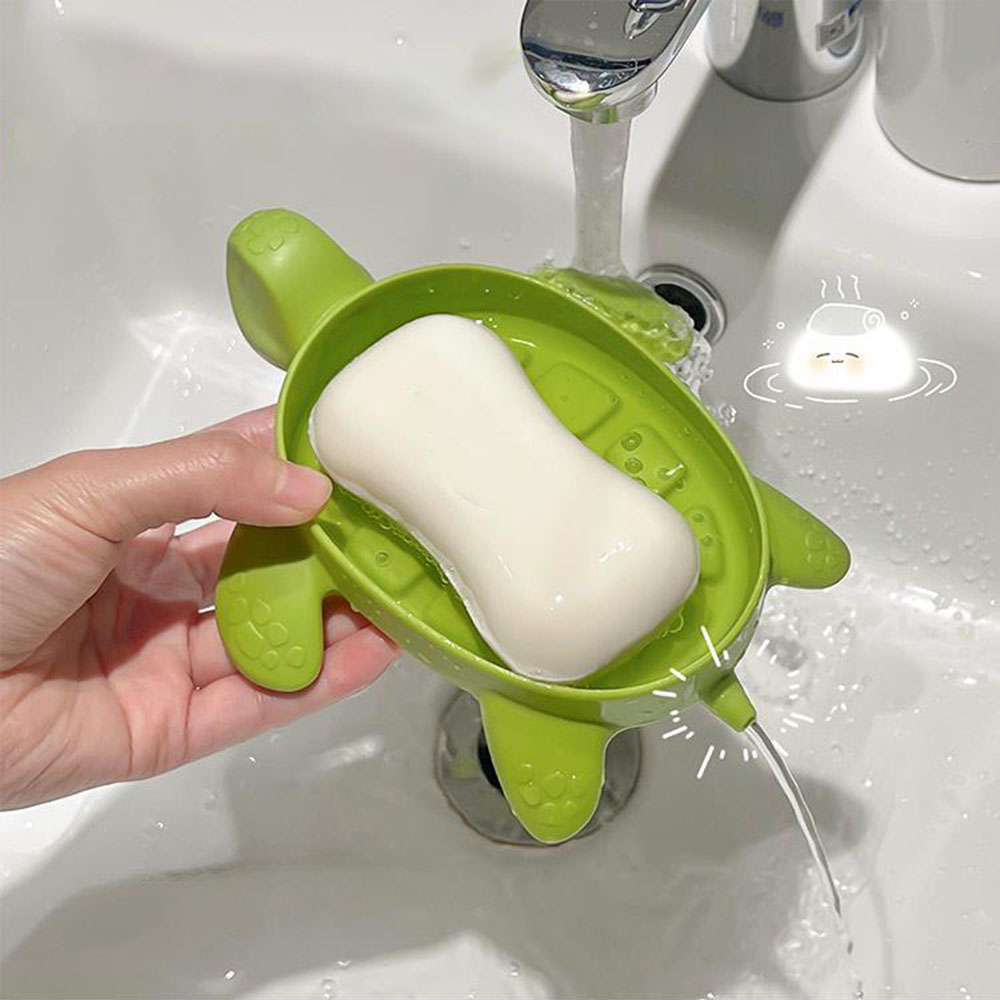 Turtle Drain Soap Box  Cartoon - đánh giá và giá Water Dish Reptile