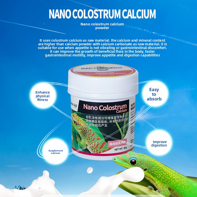 Reptizoo Reptile Calcium Powde - đánh giá và giá Calcium Powder Reptile