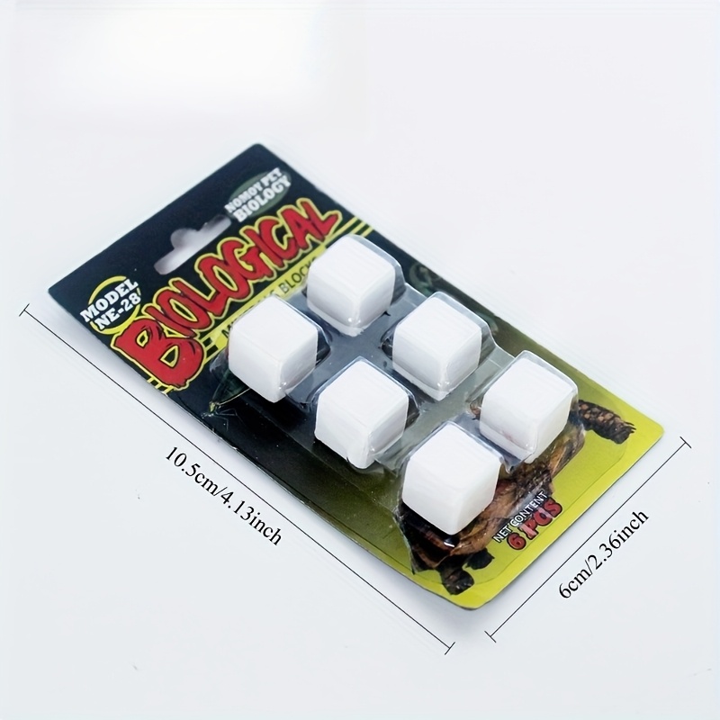 6 Pcs Fish Tank Calcium Block  - đánh giá và giá Calcium Powder Reptile